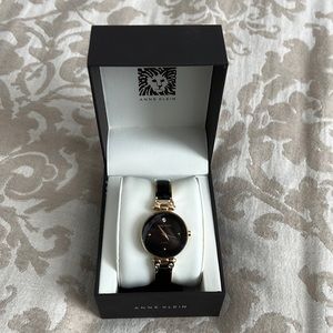 Anne Klein watch, black